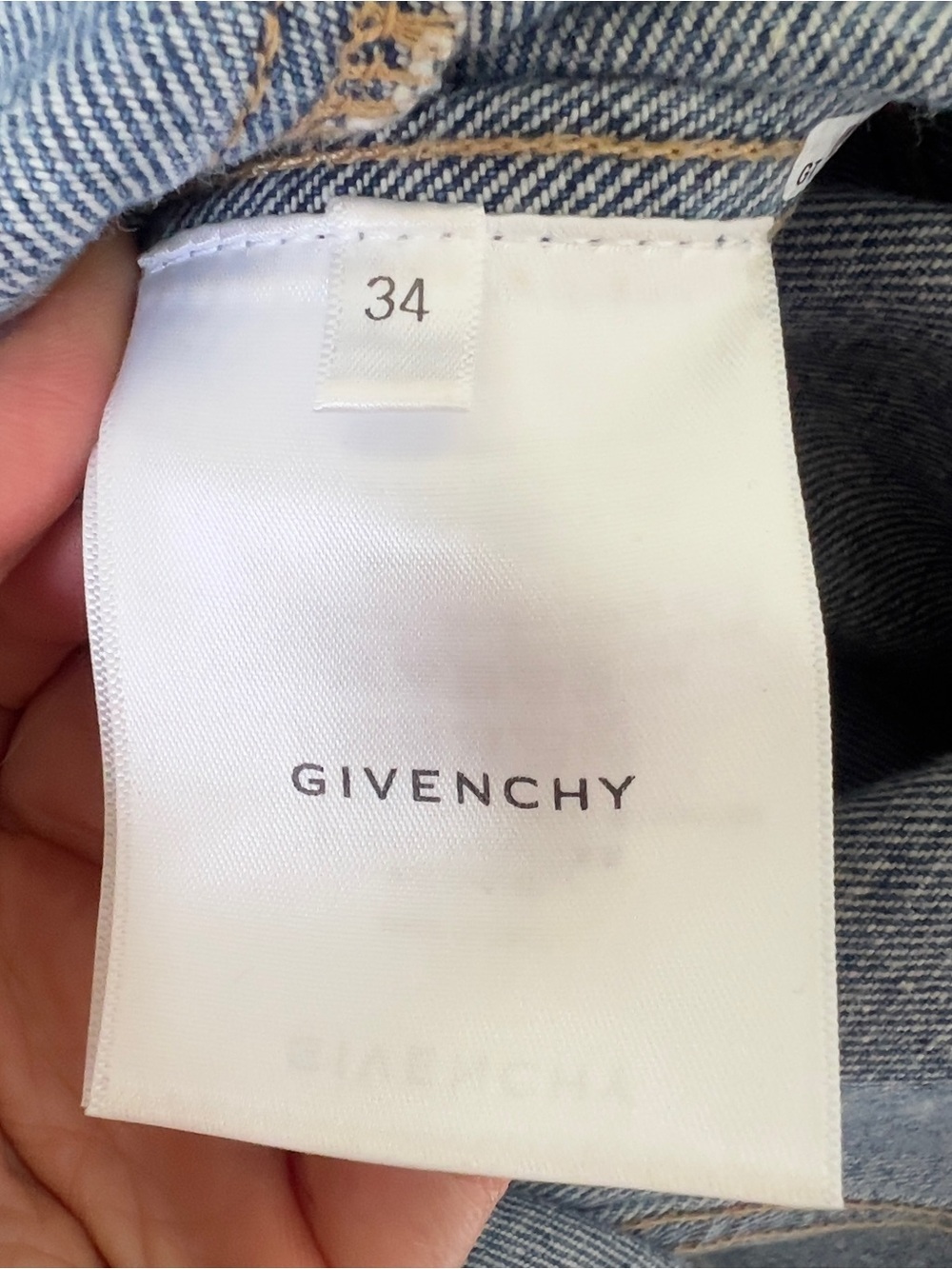 Givenchy U-Lock Denim Mini Dress - Blue - Picture 10 of 11